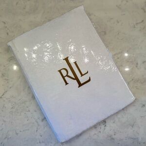 Lauren Ralph Lauren Tablecloth Gwenivere White  Floral 60”x120” Rectangular New